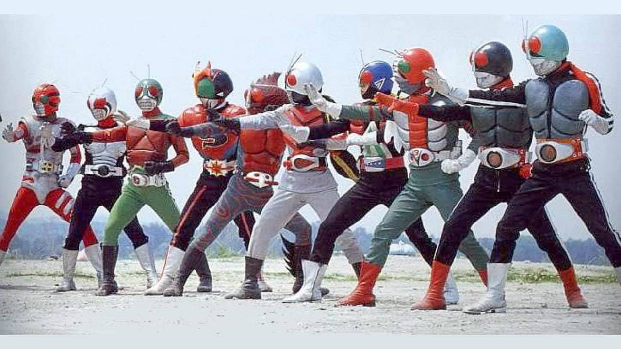 A 10th Rider Appears! Kamen Rider - All Riders Assemble! backdrop