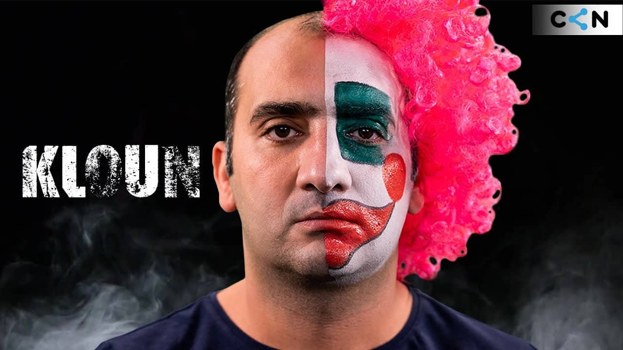 Clown backdrop