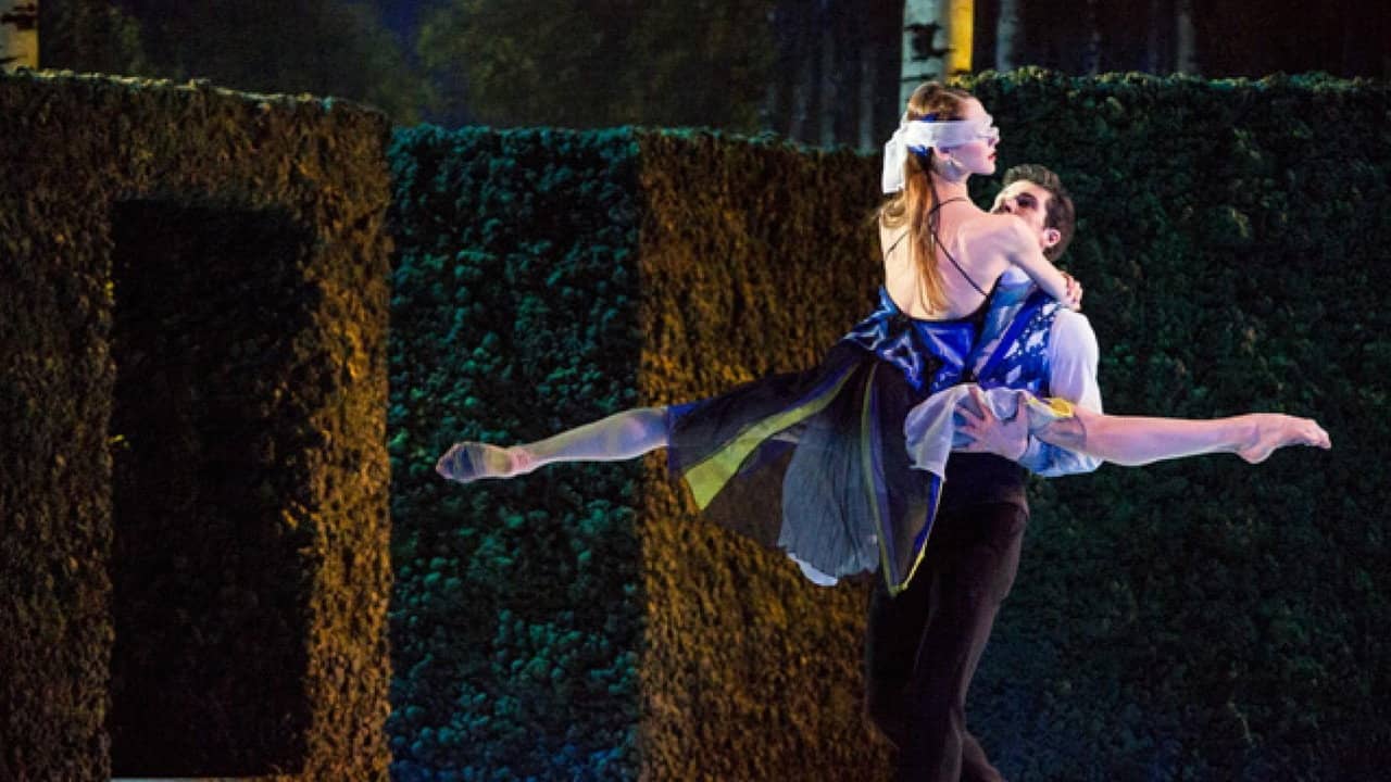 The Lover's Garden backdrop