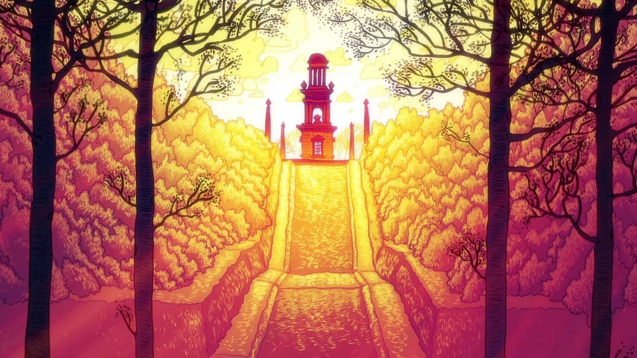The Follies of M backdrop
