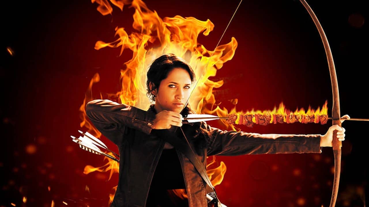 The Starving Games backdrop