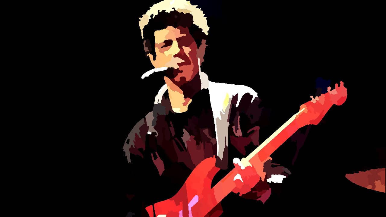 Lou Reed Live at Capitol Theatre backdrop