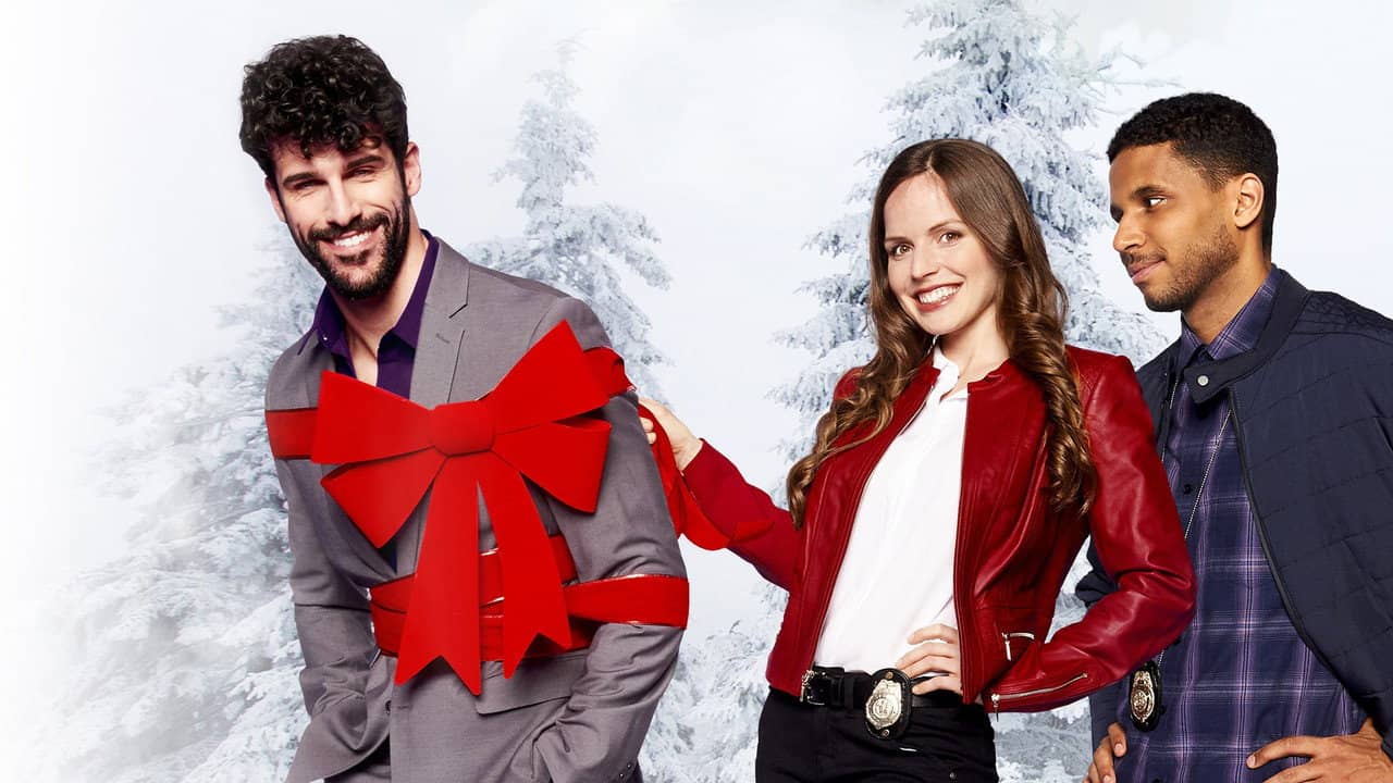 Christmas Catch backdrop