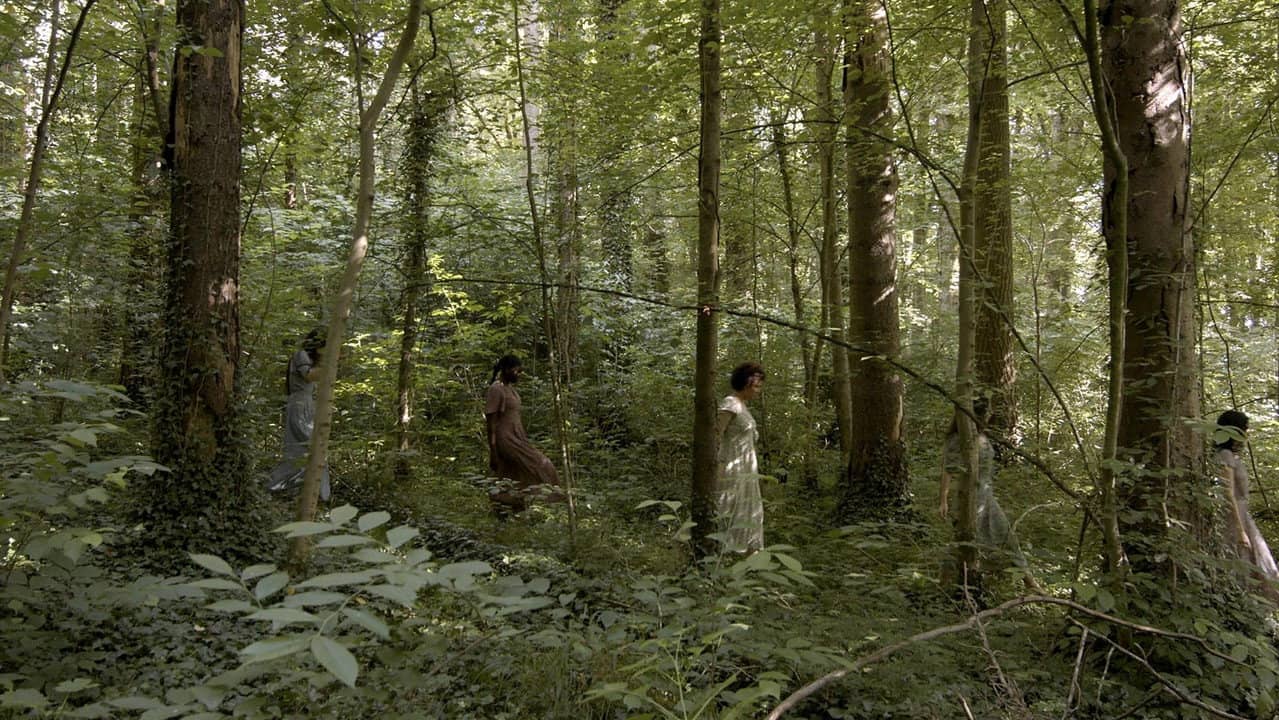 The Melusinas at the Edge of the River backdrop