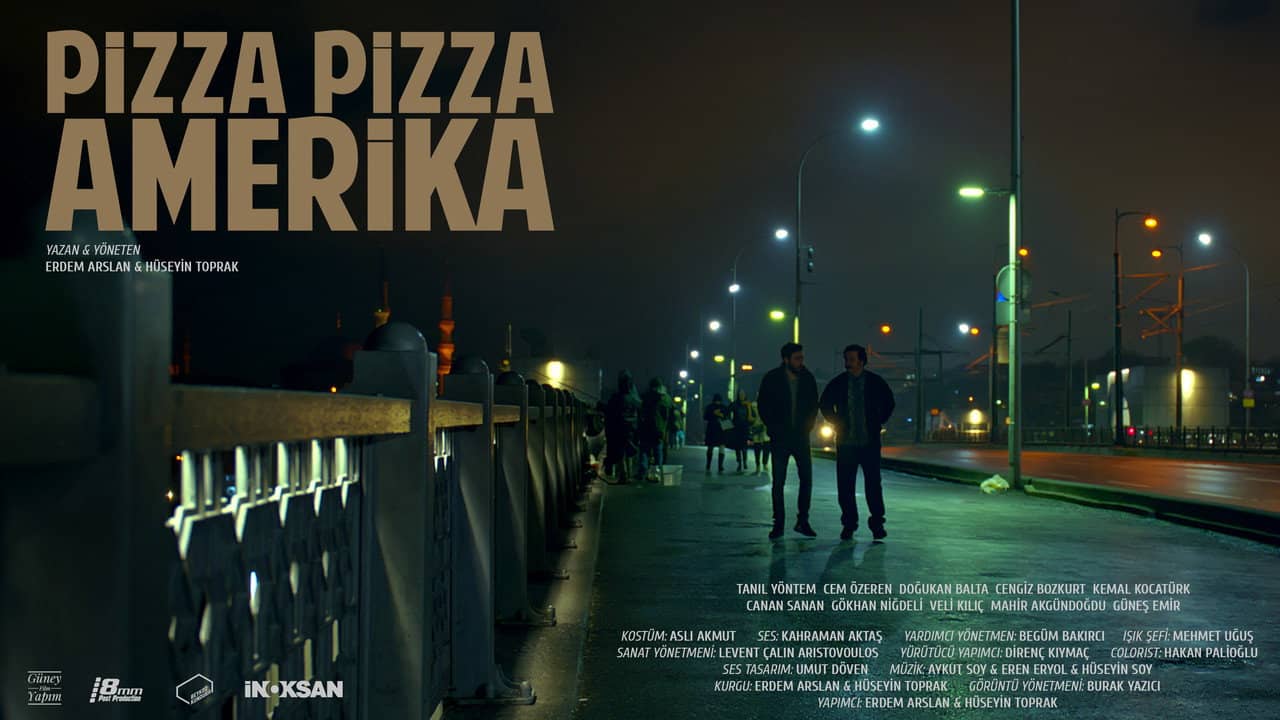 Pizza Pizza Amerika backdrop