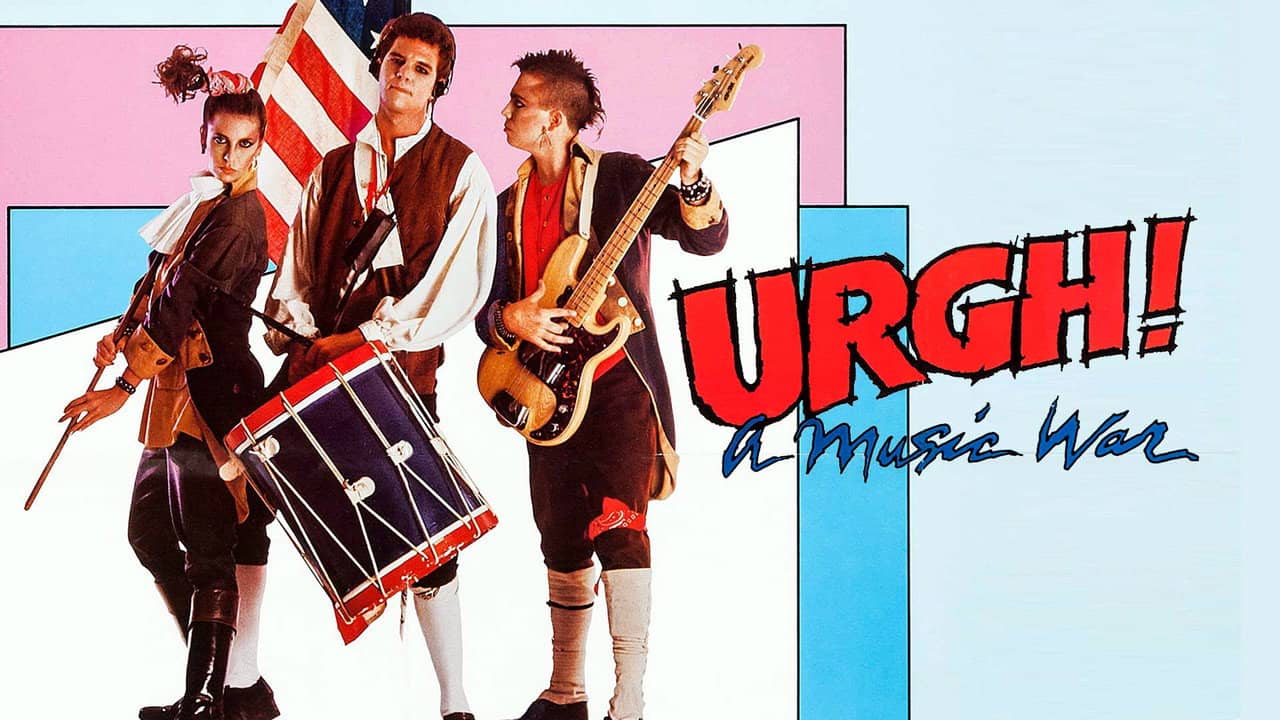 Urgh! A Music War backdrop