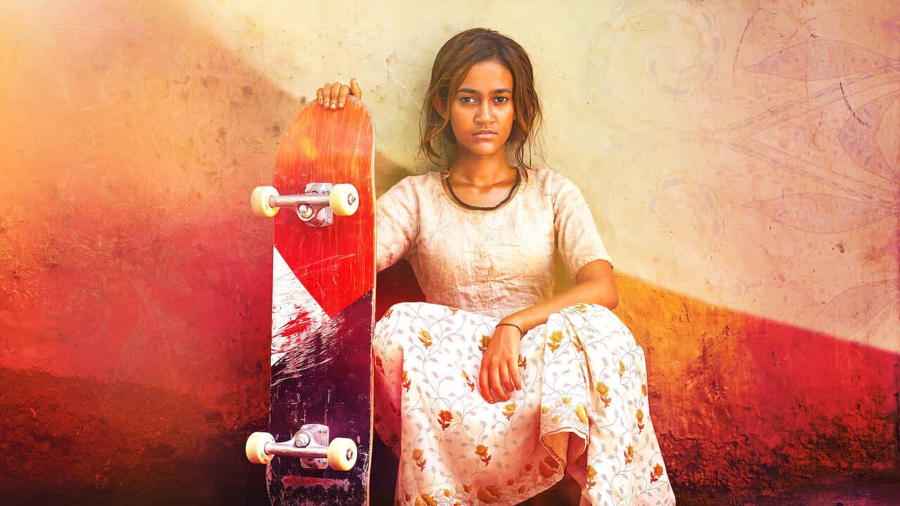 Skater Girl backdrop