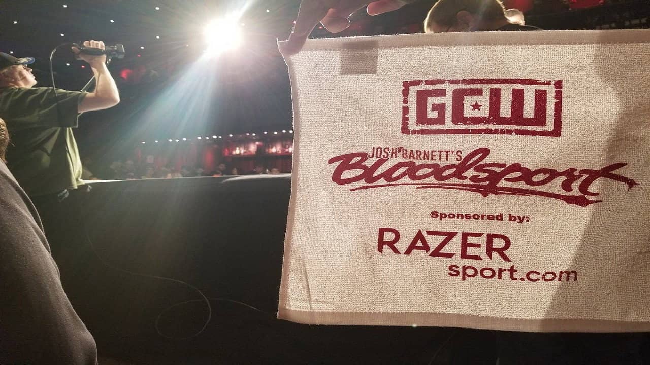 GCW: Josh Barnett’s Bloodsport backdrop