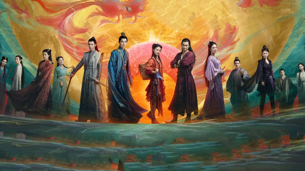 The Blessed Girl backdrop