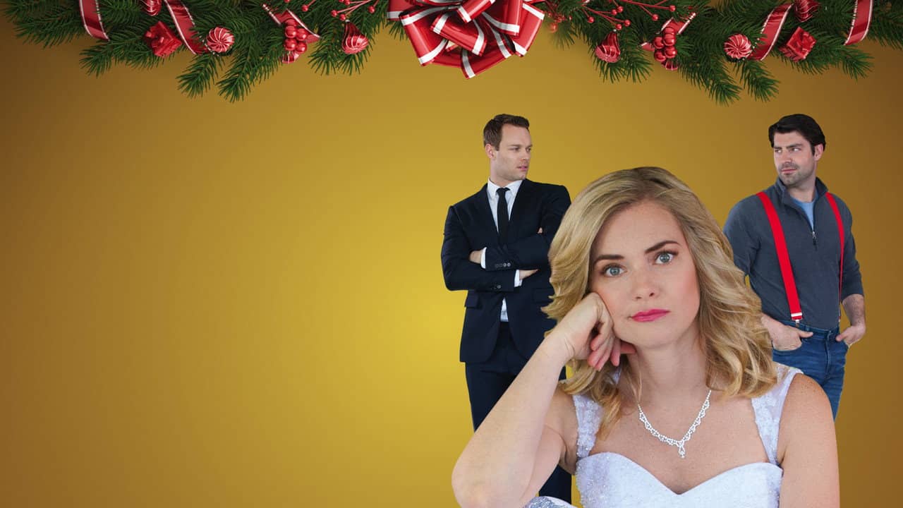 Runaway Christmas Bride backdrop