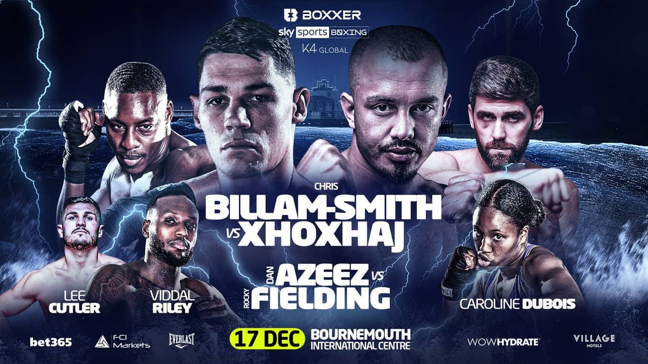 Chris Billam-Smith vs. Armend Xhoxhaj backdrop