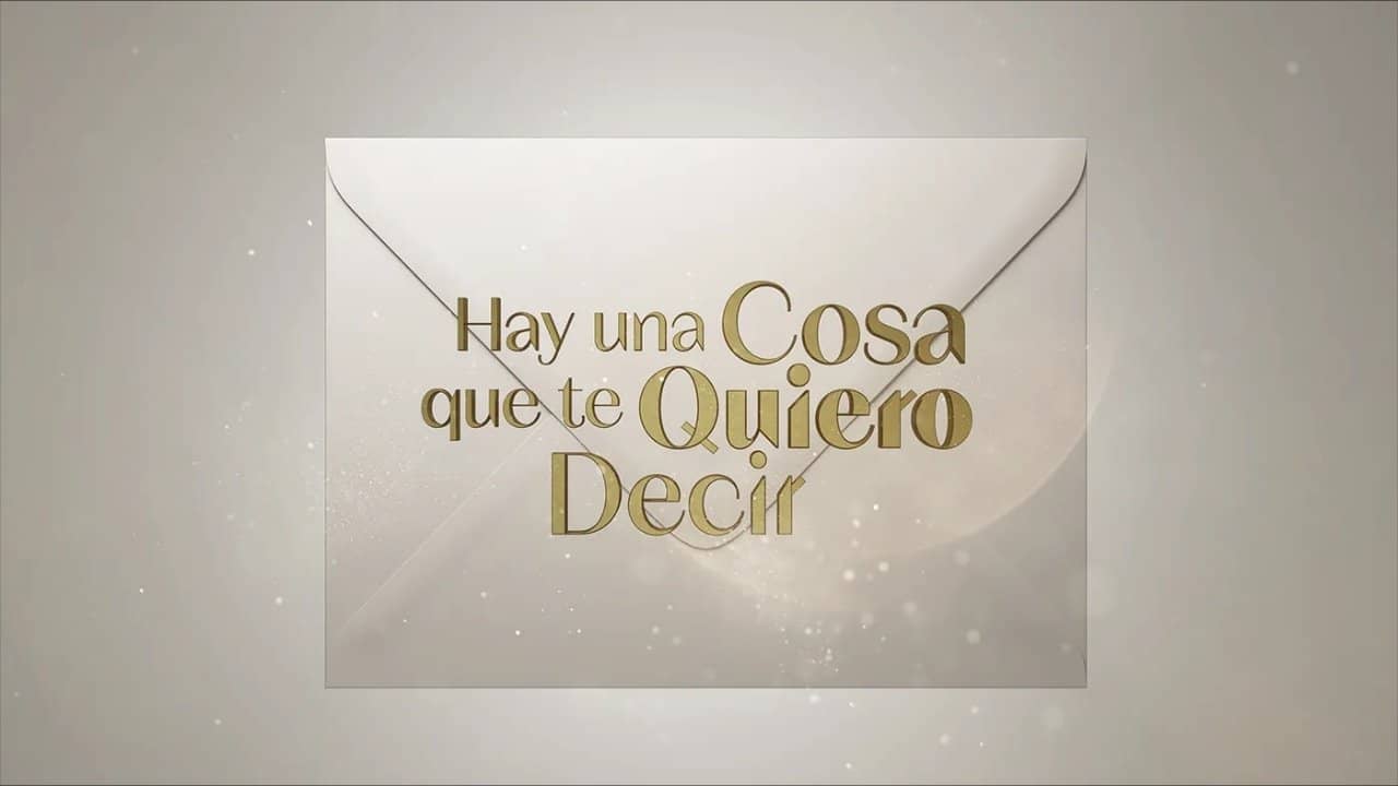 Hay una cosa que te quiero decir backdrop