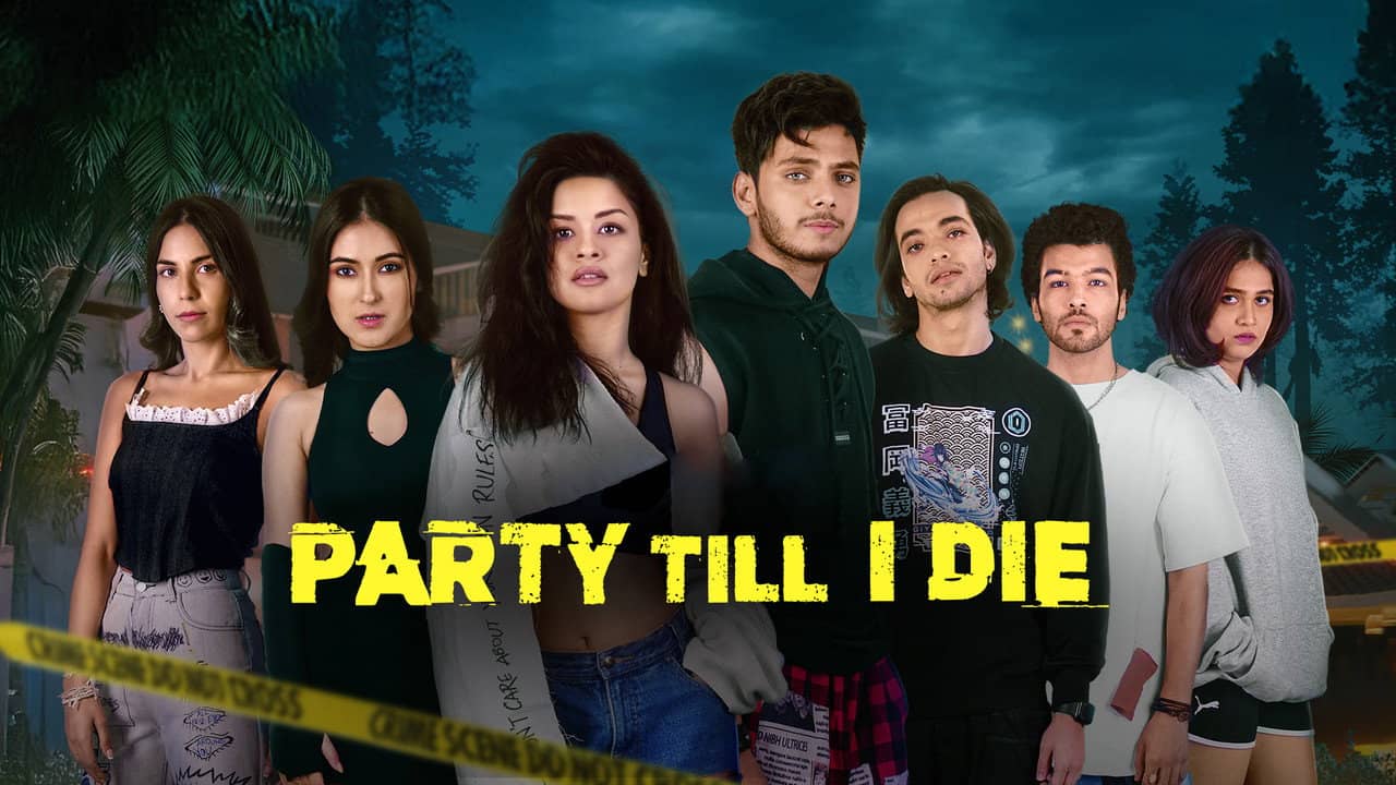 Party Till I Die backdrop
