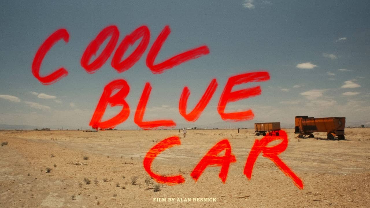 Cool Blue Car backdrop