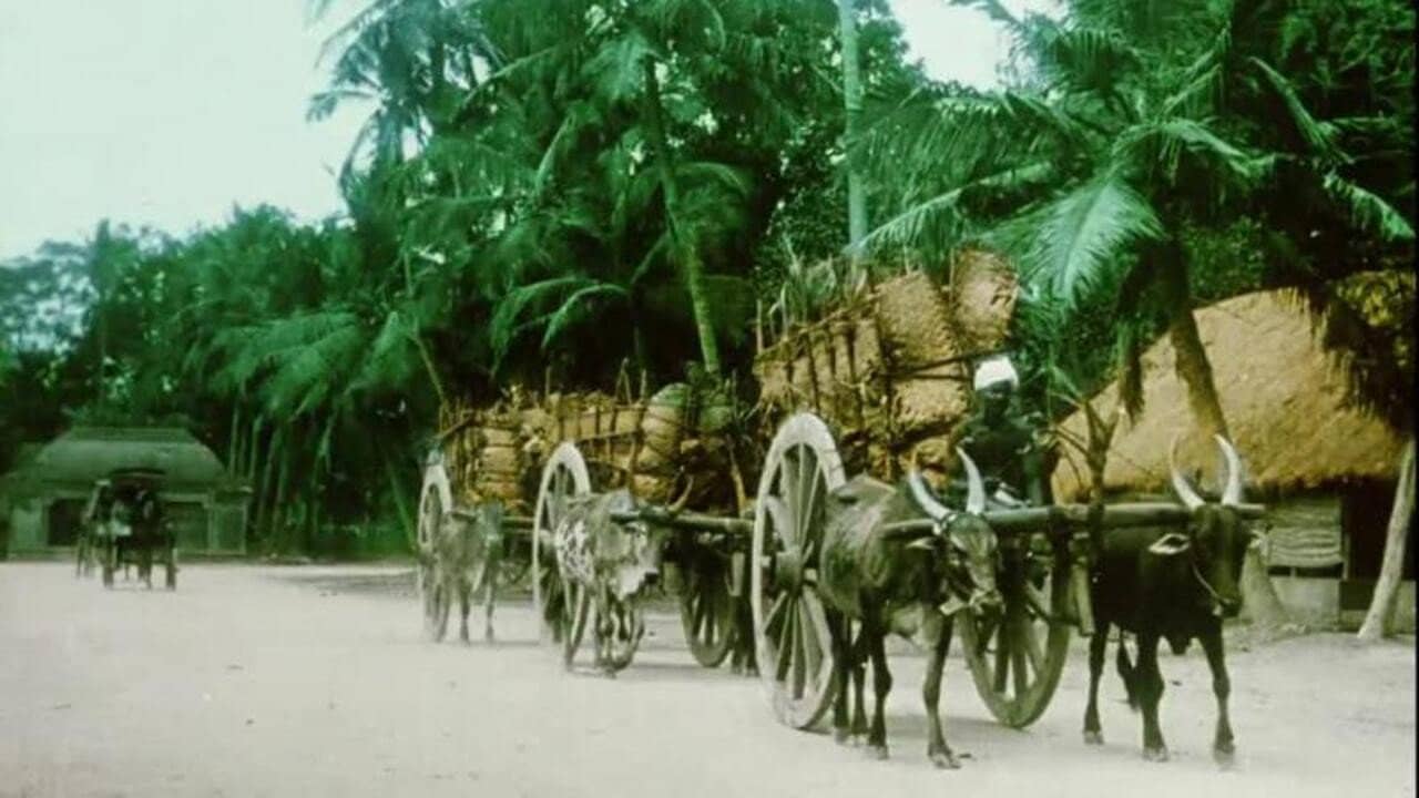 Villenour (French India: Territory of Pondicherry) backdrop