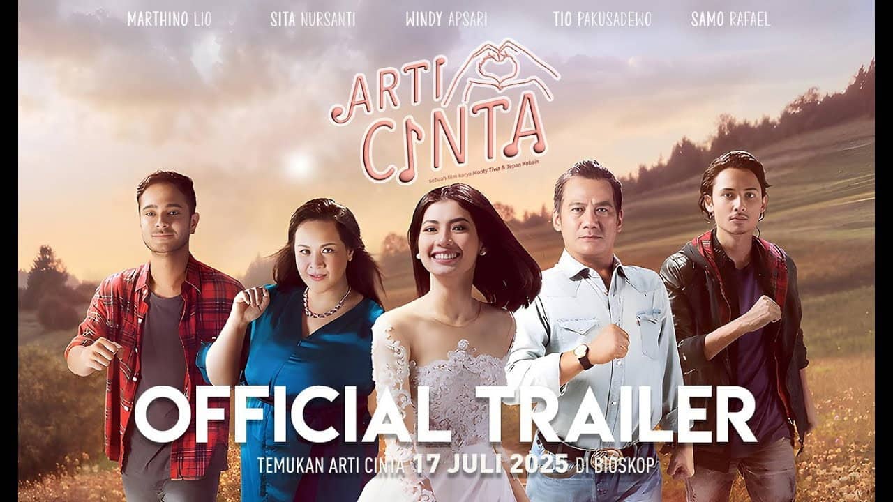 Arti Cinta backdrop