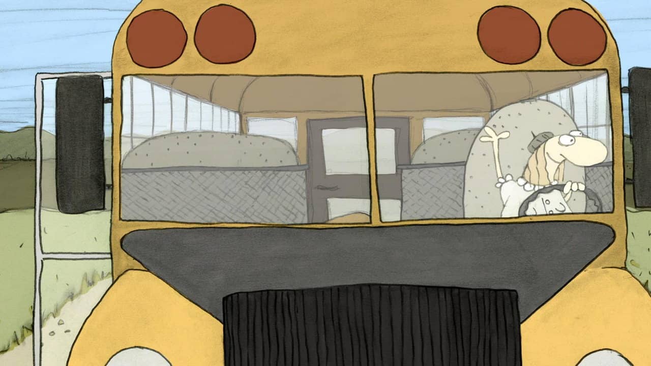 Bus Story backdrop
