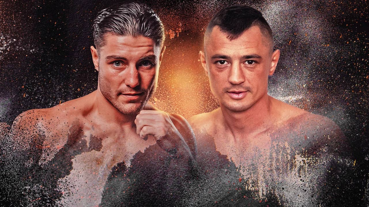 Josh Kelly vs. Flavius Biea backdrop