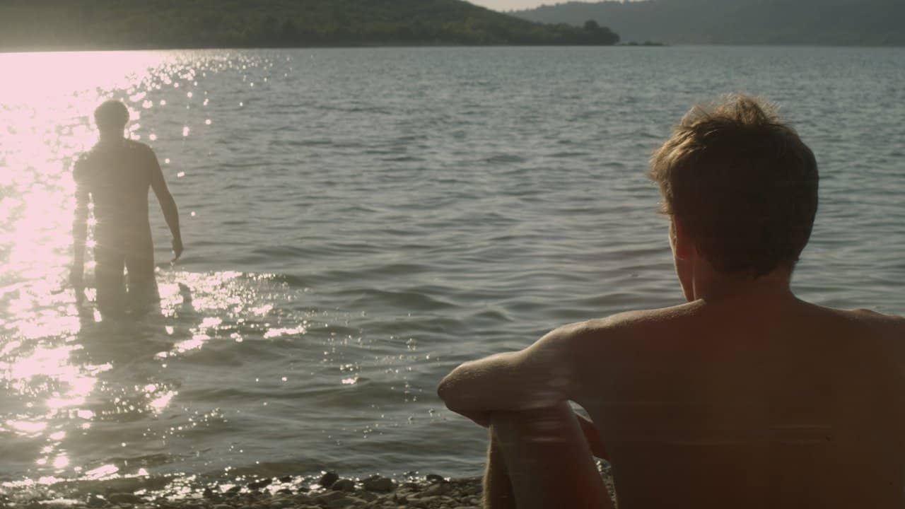 Stranger by the Lake backdrop