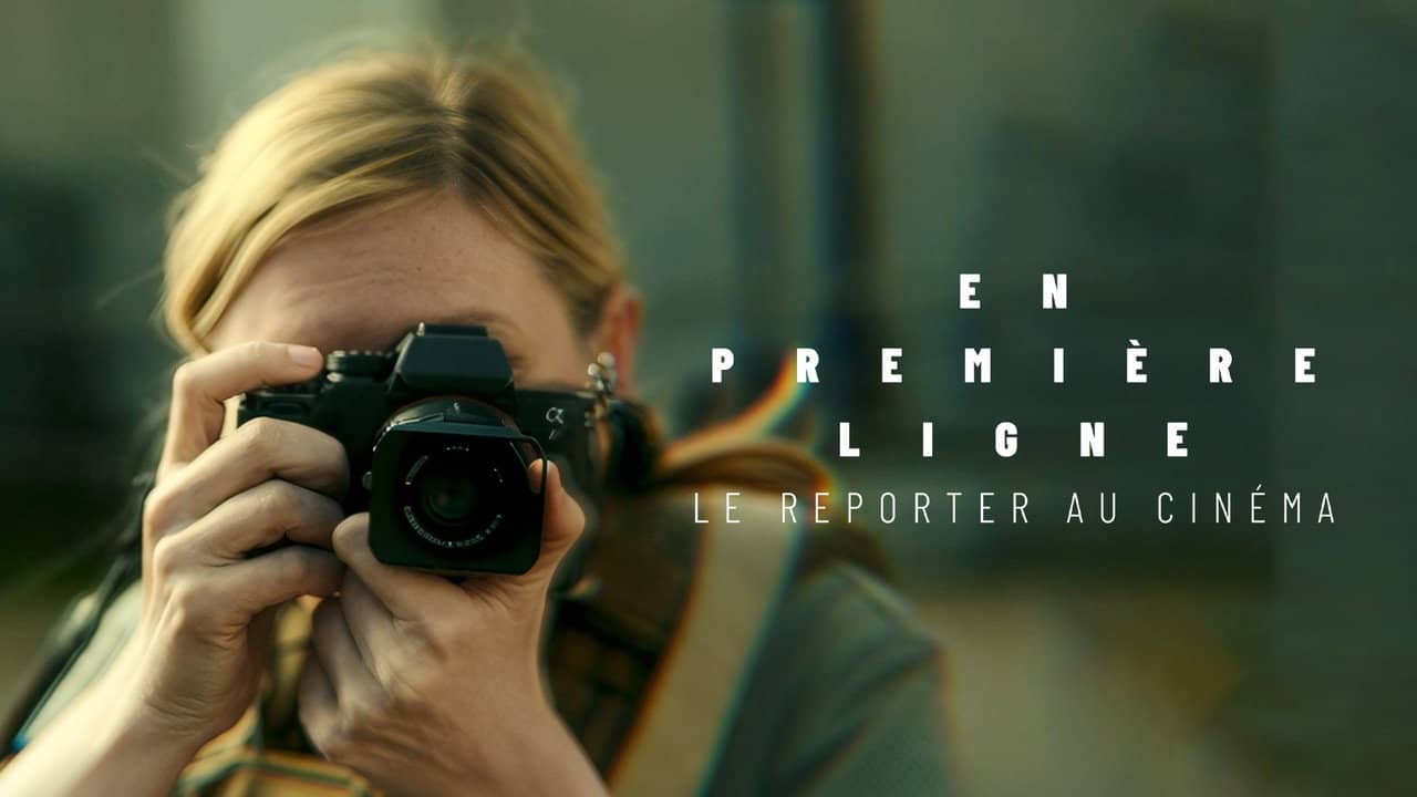 En première ligne, le reporter au cinéma backdrop