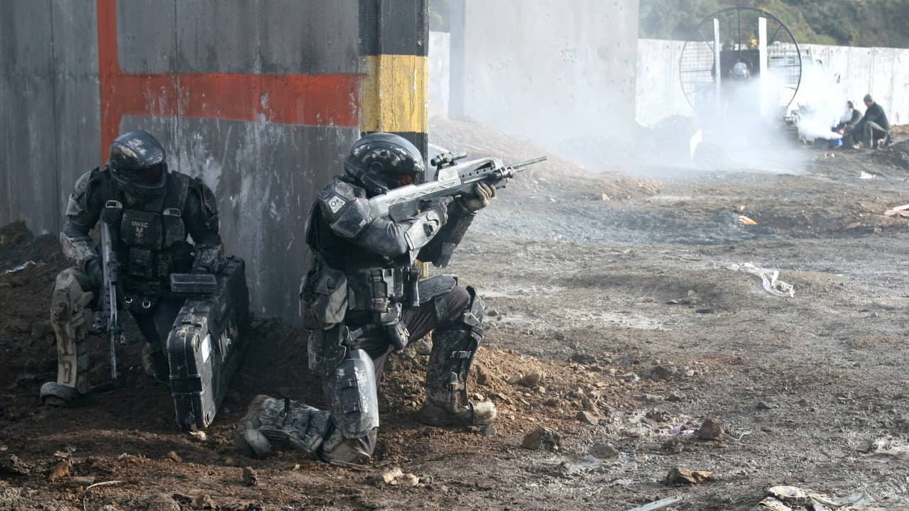 Halo: Landfall backdrop