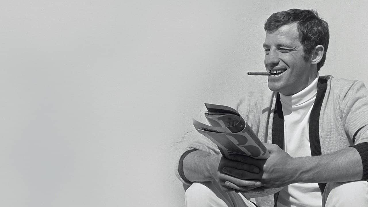 Belmondo ou le goût du risque backdrop