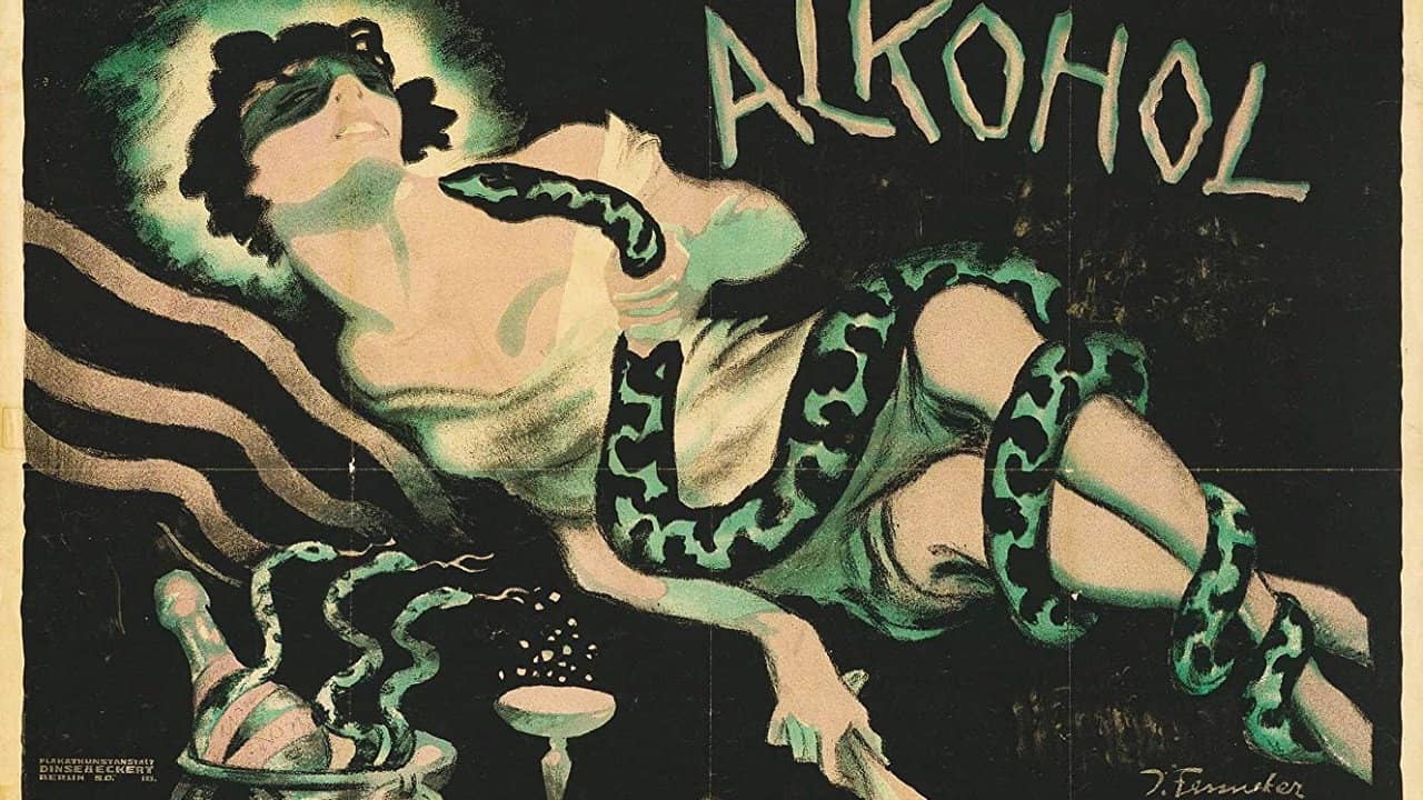 Alcohol backdrop