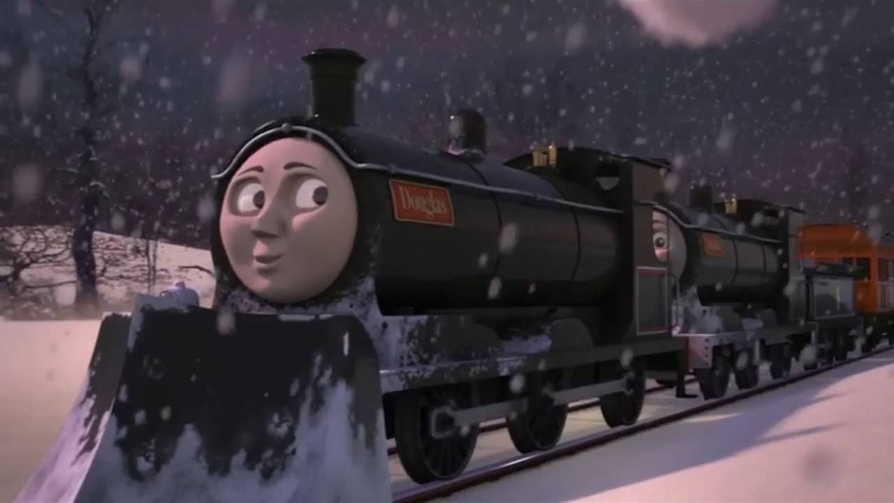 Thomas & Friends: Tinsel on the Tracks backdrop