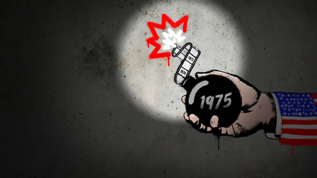 Breakdown: 1975 backdrop