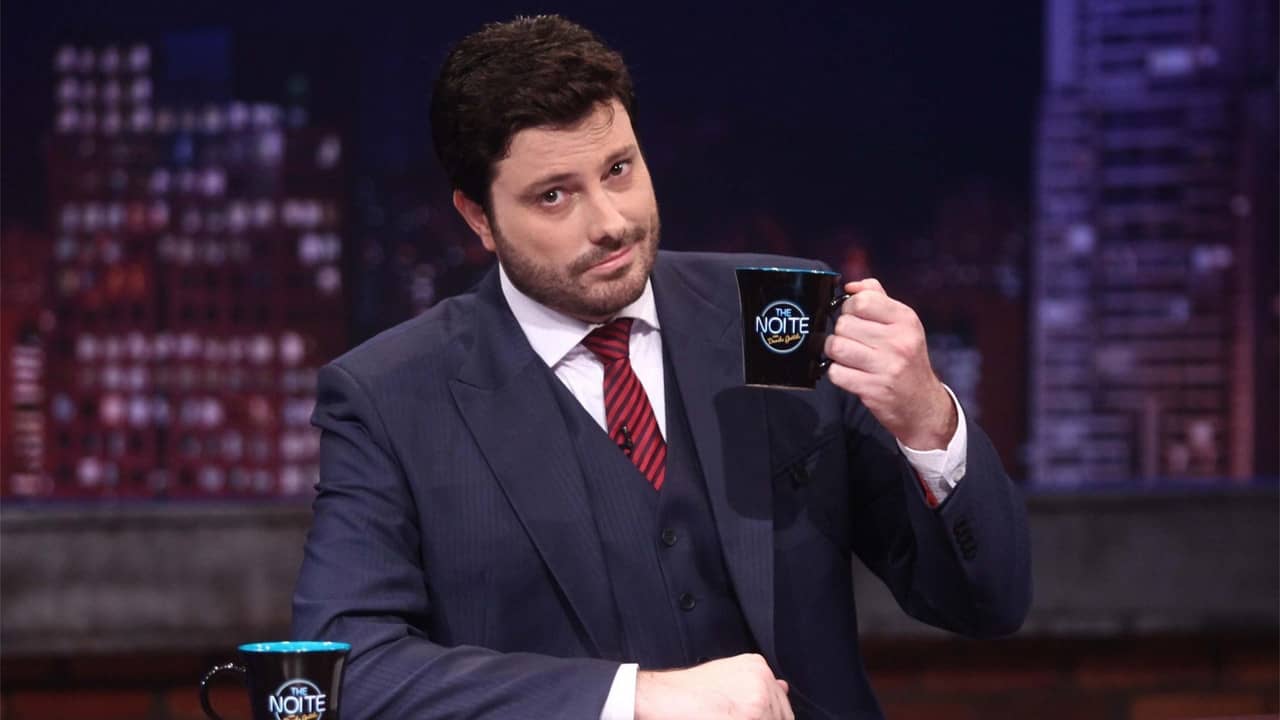 The Noite com Danilo Gentili backdrop