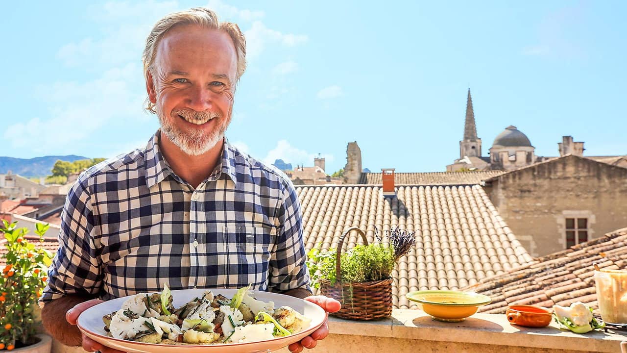 Marcus Wareing Simply Provence backdrop