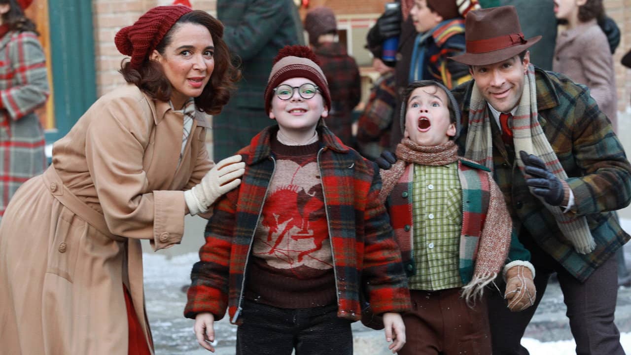 A Christmas Story Live! backdrop