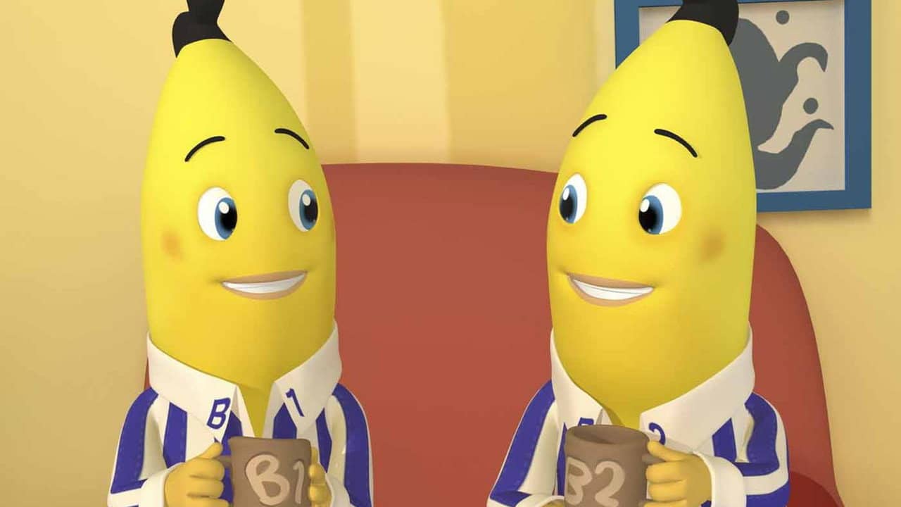 Bananas in Pyjamas backdrop