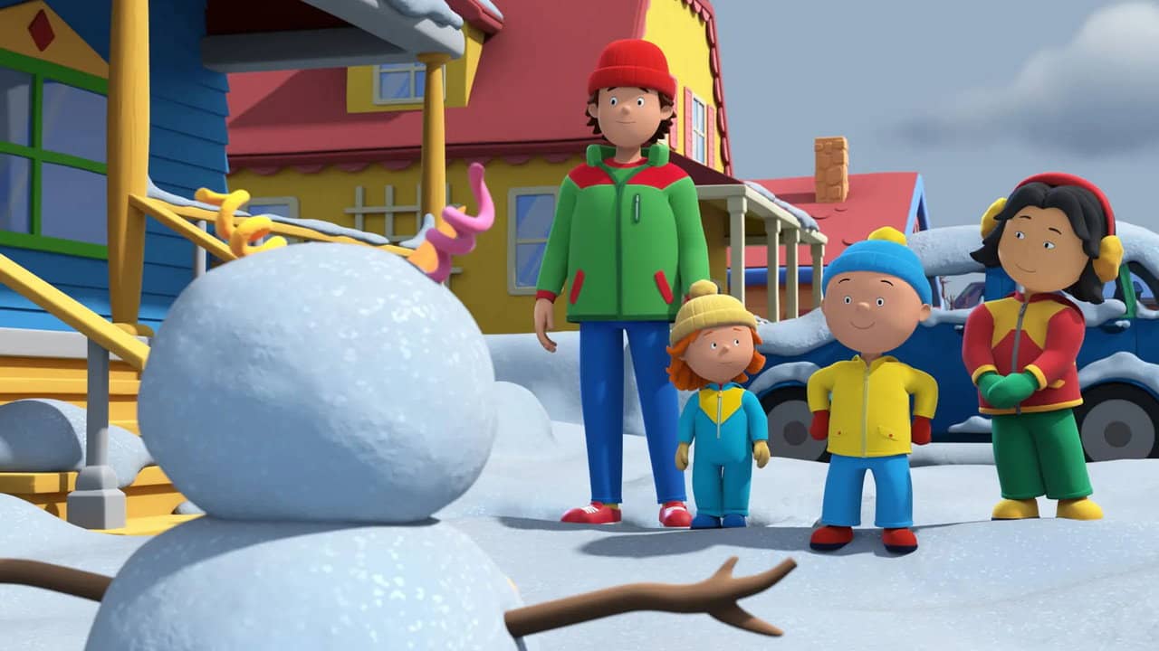 Caillou backdrop