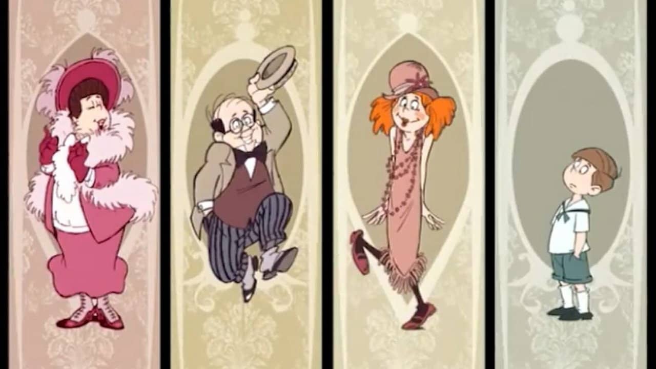 The Mézga Family and the Magic Machine backdrop