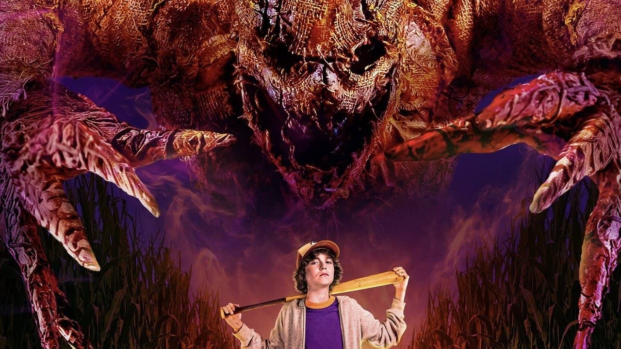 R.L. Stine's Pumpkinhead backdrop