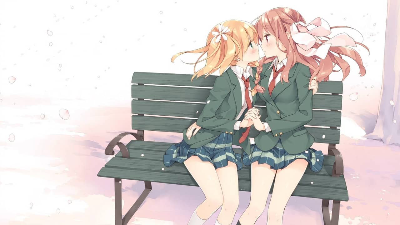 Sakura Trick backdrop
