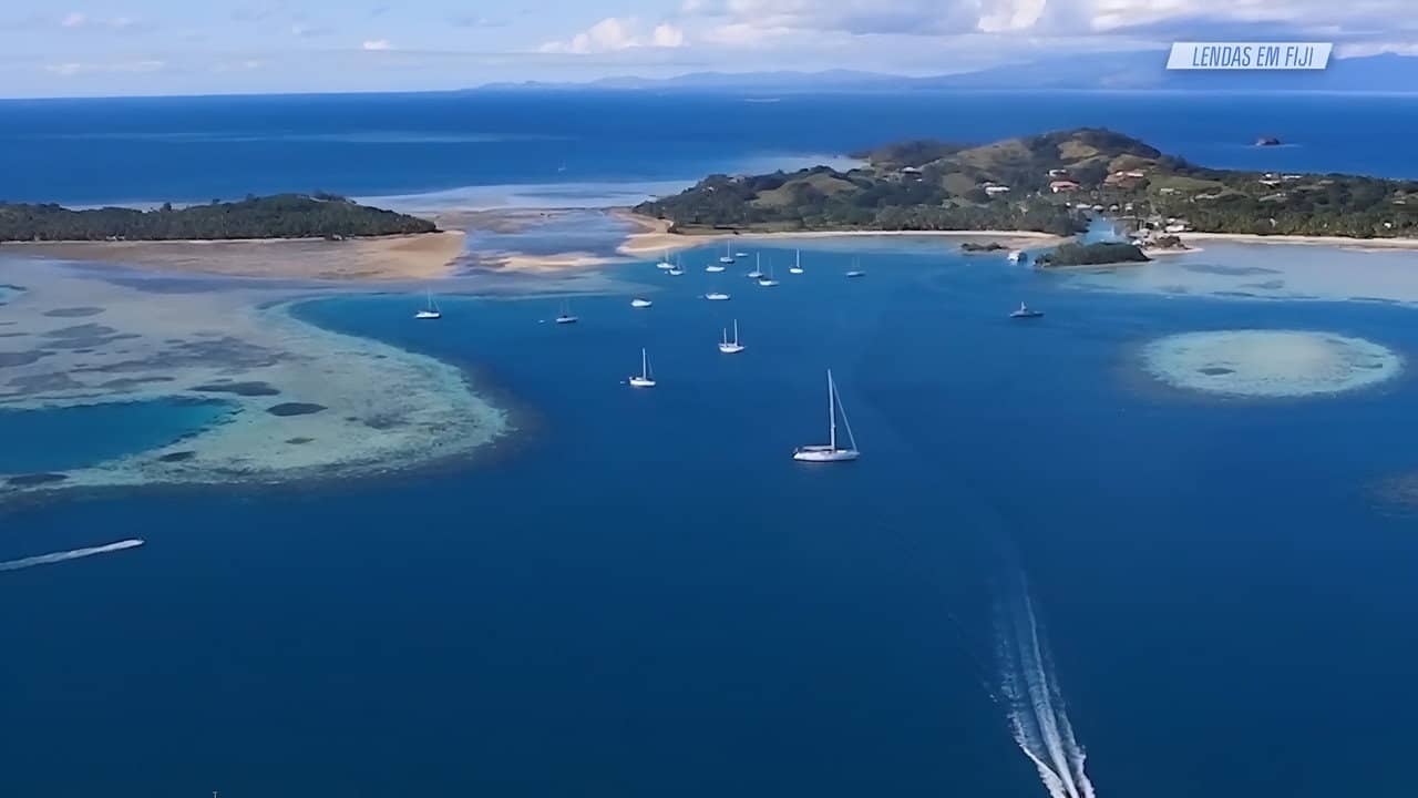 Lendas em Fiji backdrop