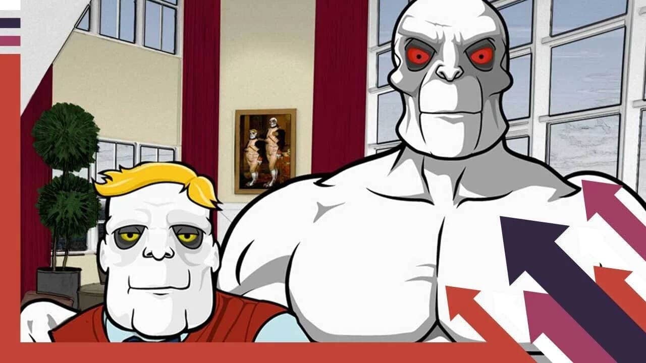 Frisky Dingo backdrop
