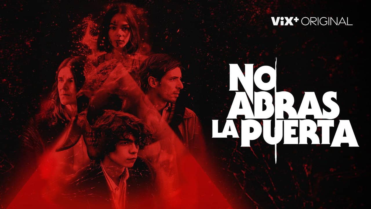 No abras la puerta backdrop