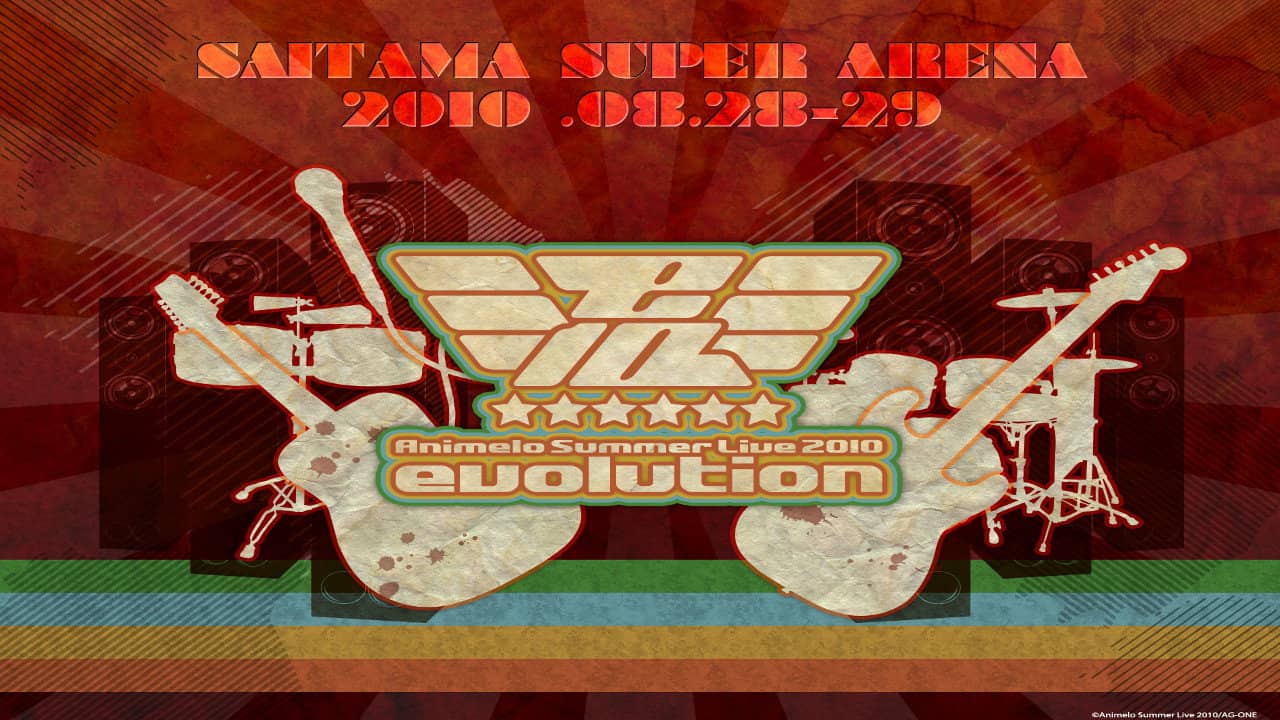 Animelo Summer Live 2010 -evolution- 8.28 backdrop