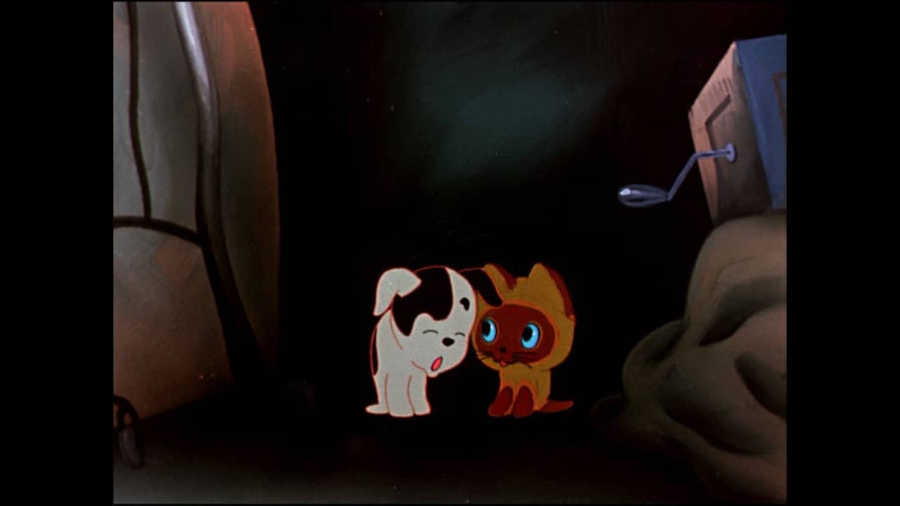 A Kitten Named Woof backdrop