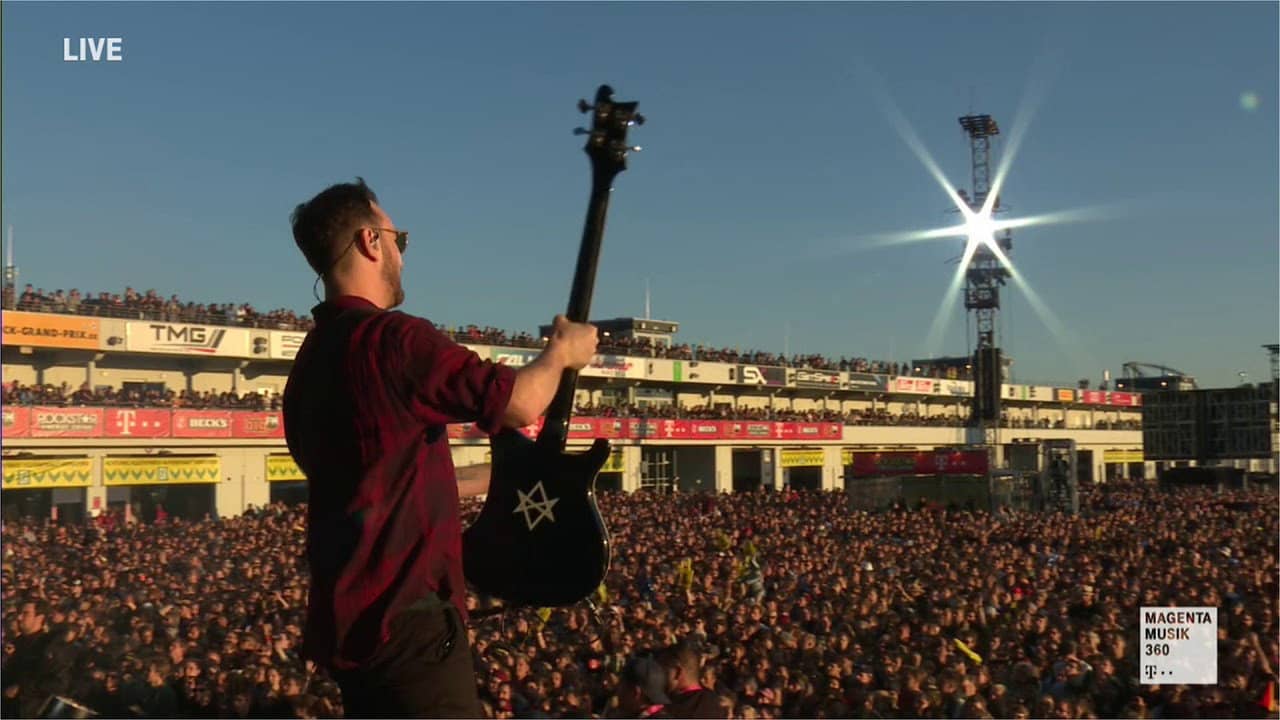Snow Patrol Live at Rock AM Ring backdrop