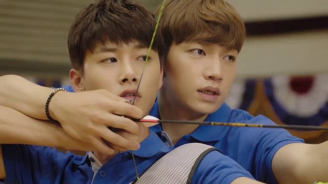 Matching! Boys Archery backdrop