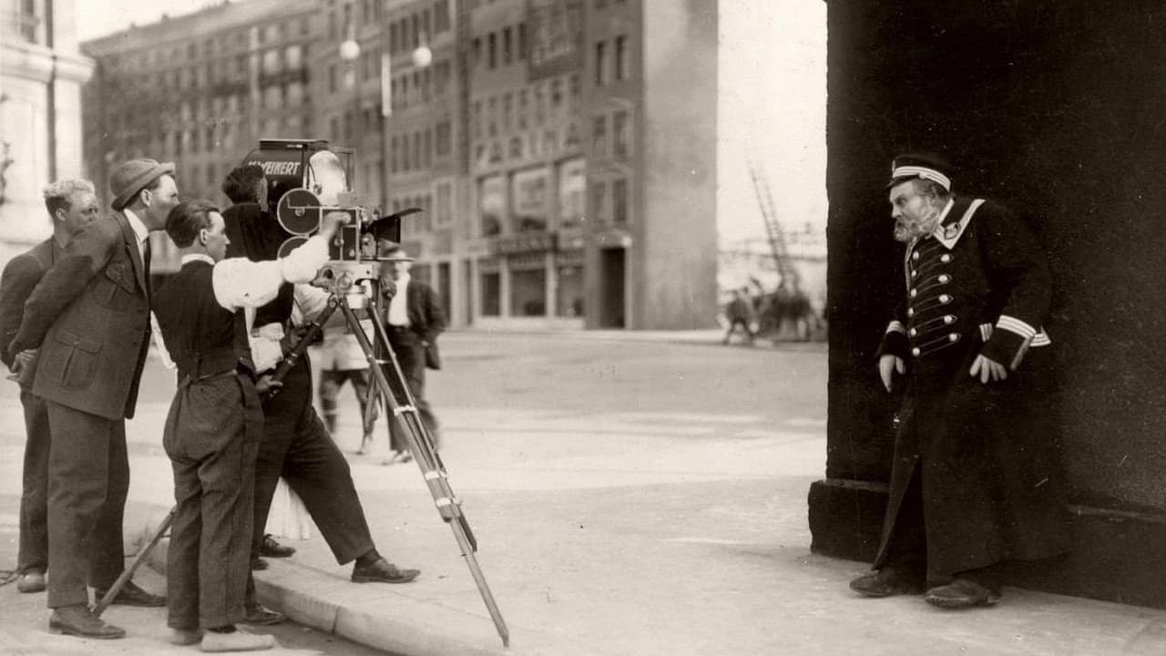 The Making of 'The Last Laugh' backdrop
