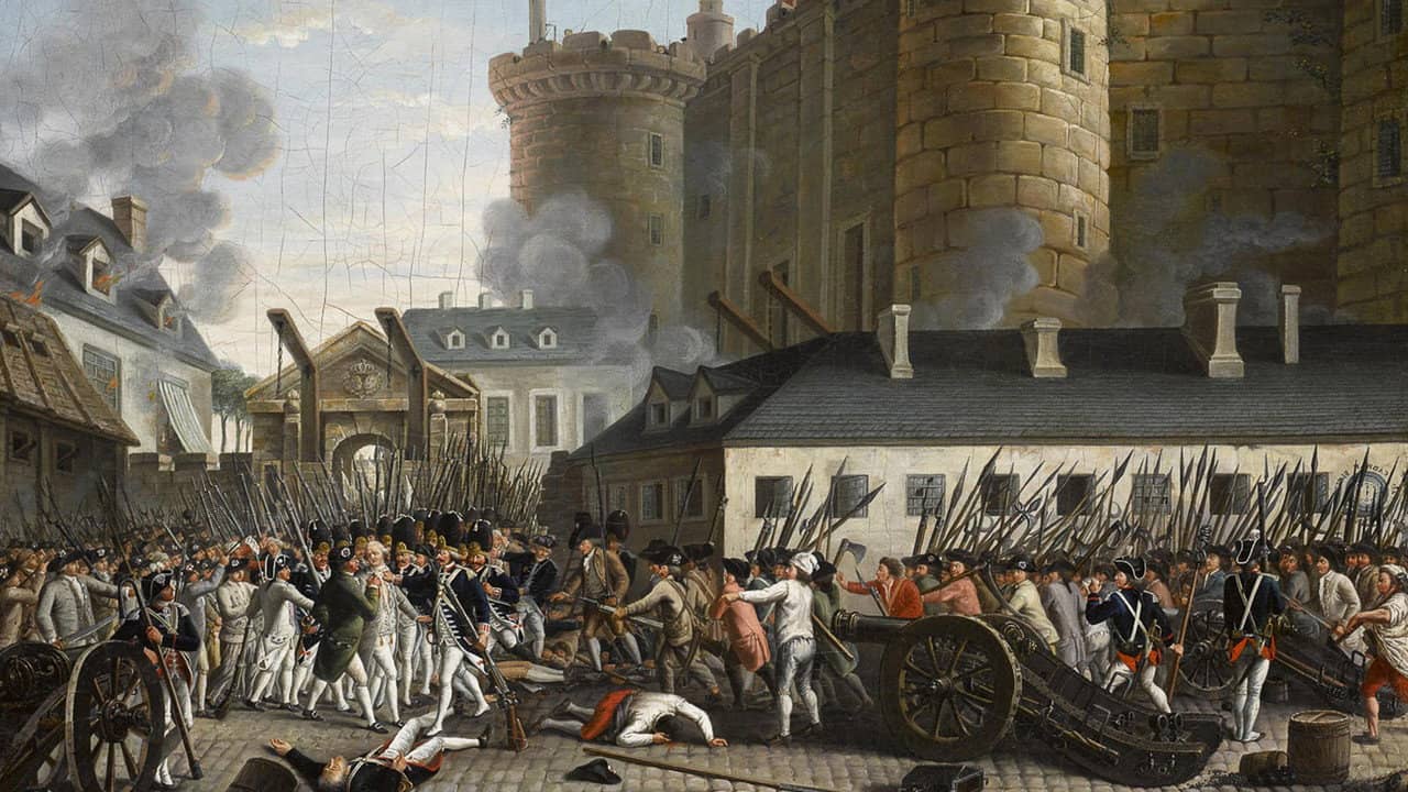 Bastille Day Chronicle of a Revolution backdrop
