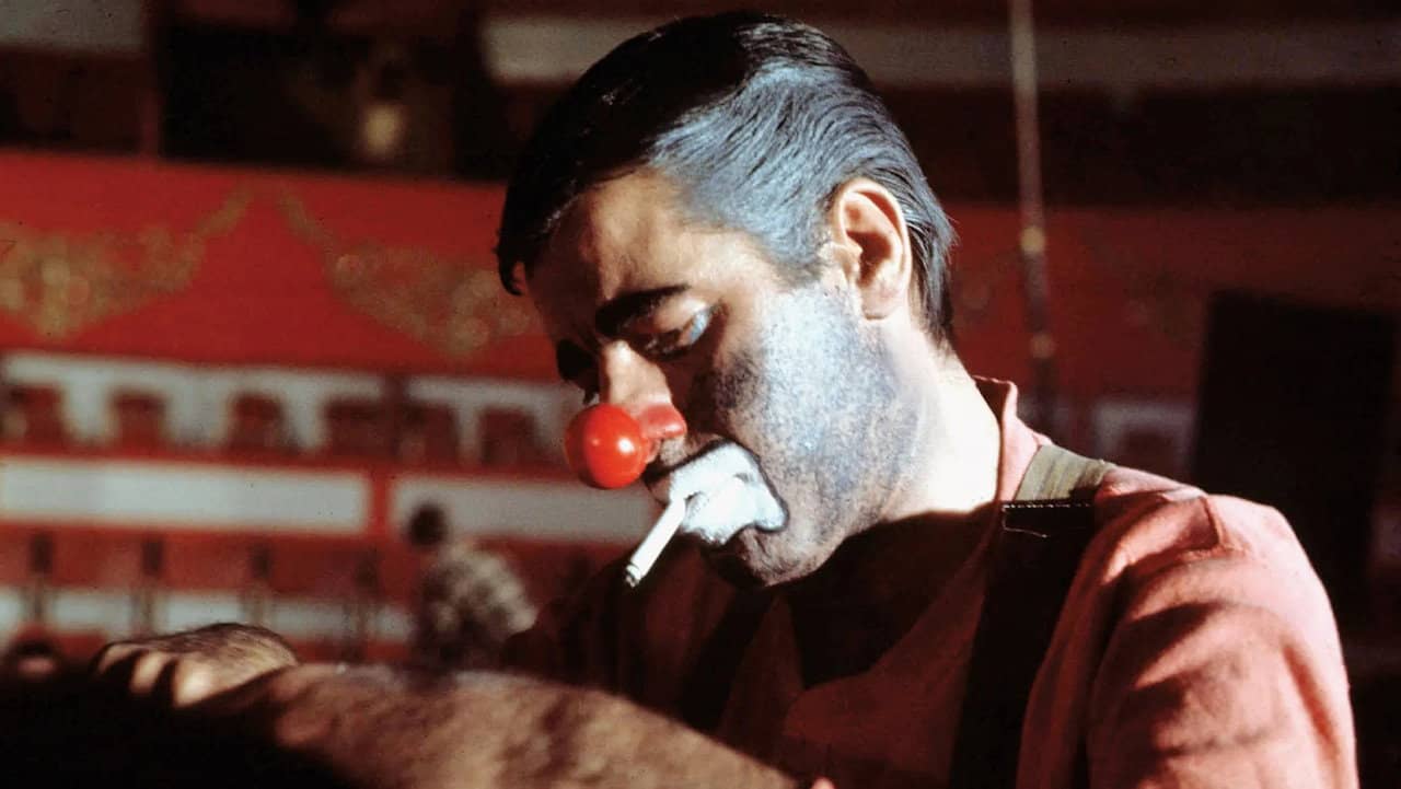 The Day the Clown Cried backdrop