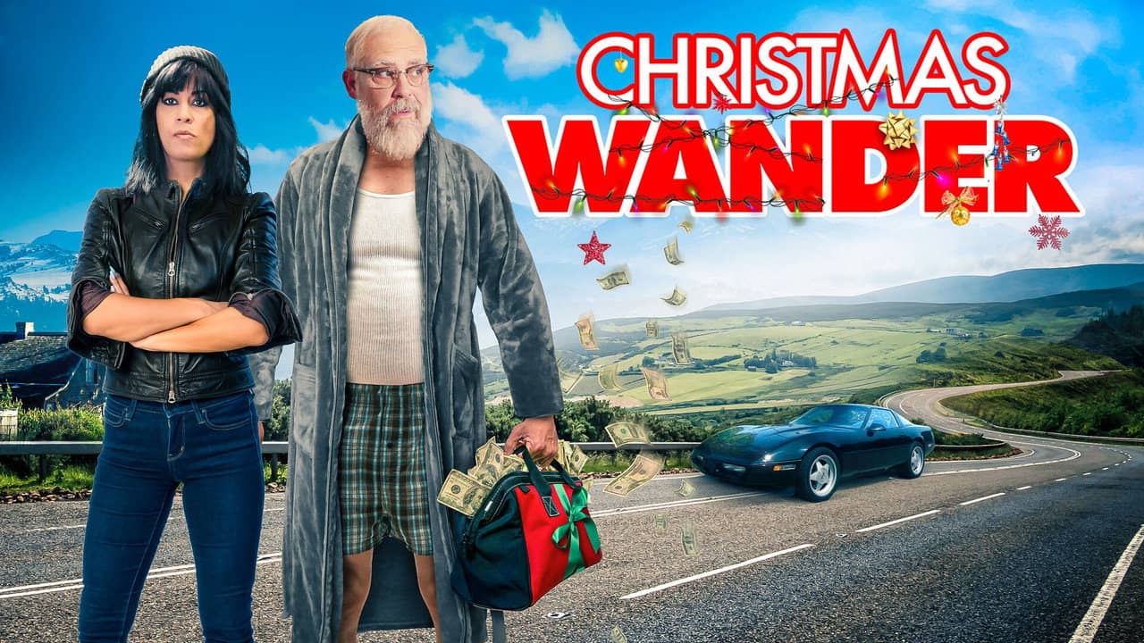 Christmas Wander backdrop