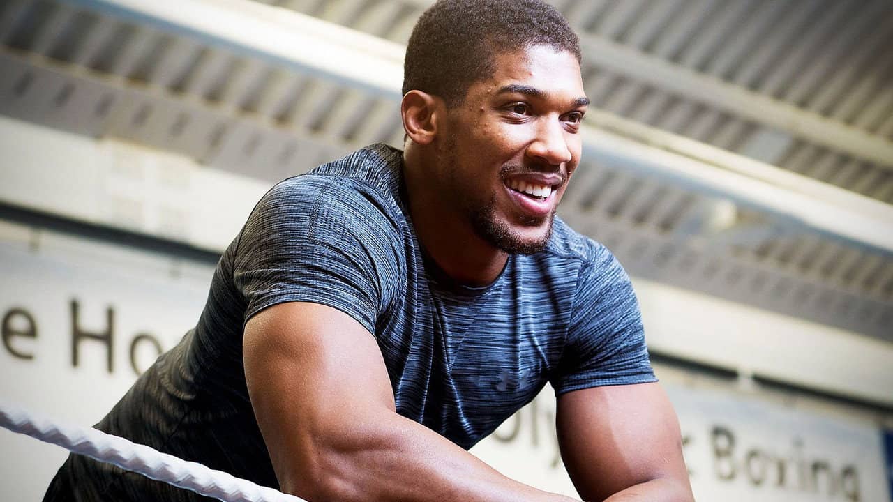 Anthony Joshua: The Road to Klitschko backdrop
