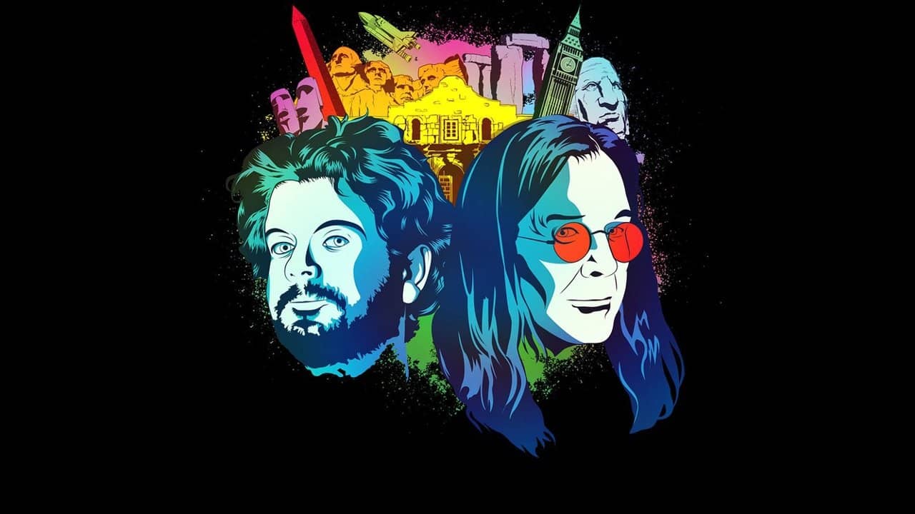 Ozzy and Jack's World Detour backdrop